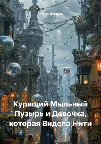 Обложка книги «Курящий Мыльный Пузырь и Девочка, которая Видела Нити»