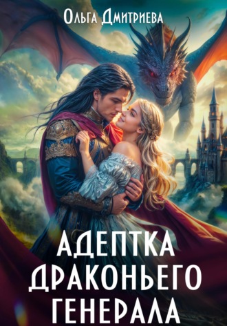 Обложка книги «Адептка драконьего генерала»