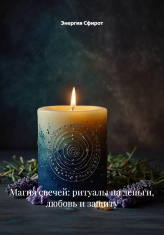 Обложка книги «Магия свечей: ритуалы на деньги, любовь и защиту»