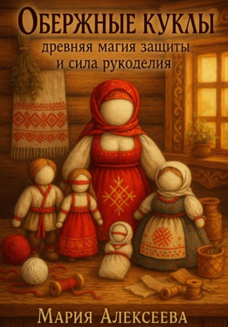 Обложка книги «Обережные куклы. Древняя магия защиты и сила рукоделия»
