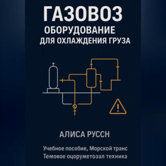 Обложка книги «Газовоз, оборудование для охлаждения груза»