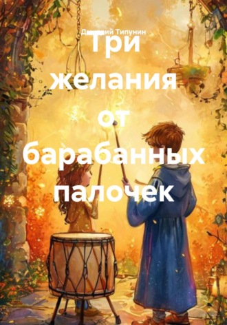 Обложка книги «Три желания от барабанных палочек»