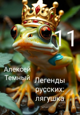 Обложка книги «Легенды русских: лягушка 11»