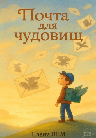 Обложка книги «Почта для чудовищ. Авторская сказочная книга для детей и их волшебных взрослых»