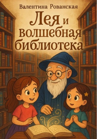 Обложка книги «Лея и волшебная библиотека»