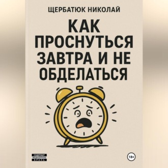 Обложка книги «Как проснуться завтра и не обосраться»