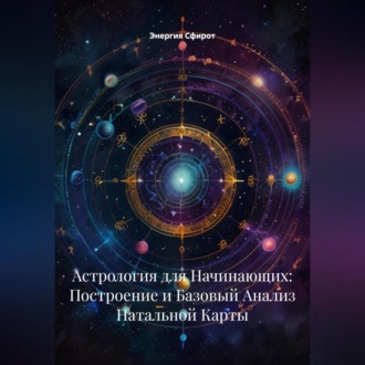 Обложка книги «Астрология для Начинающих: Построение и Базовый Анализ Натальной Карты»