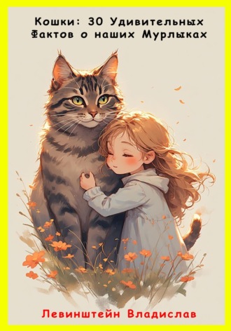 Обложка книги «Кошки: 30 Удивительных Фактов о наших Мурлыках»