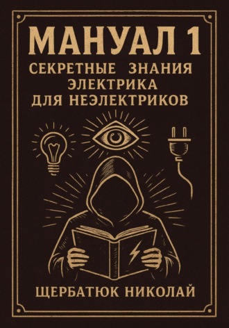Обложка книги «Мануал 1. Секретные знания электрика для неэлектриков»