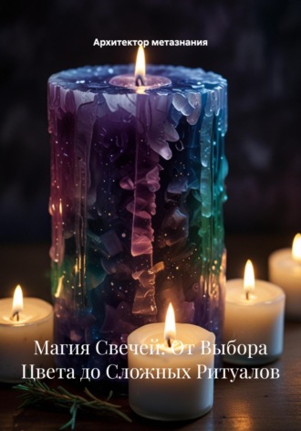Обложка книги «Магия Свечей: От Выбора Цвета до Сложных Ритуалов»