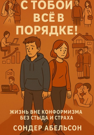 Обложка книги «С тобой всё в порядке! Жизнь вне конформизма без стыда и страха»