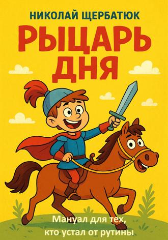 Обложка книги «Рыцарь дня: Мануал для тех, кто устал от рутины»