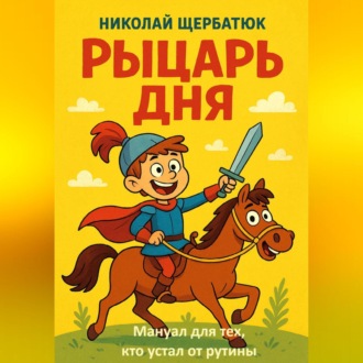 Обложка книги «Рыцарь дня: Мануал для тех, кто устал от рутины»