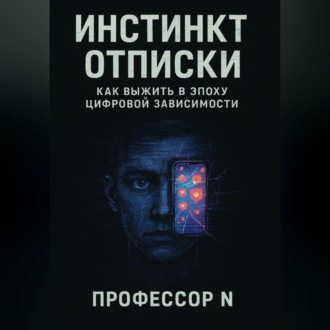 Обложка книги «Инстинкт отписки: как выжить в эпоху цифровой зависимости»