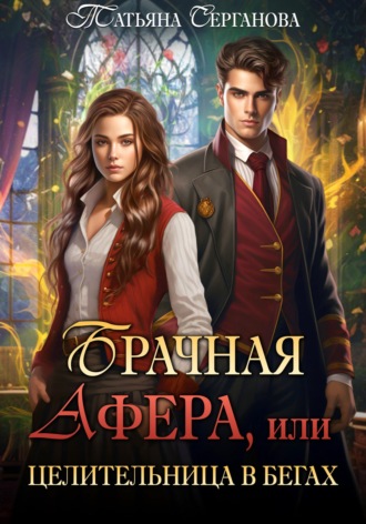 Обложка книги «Брачная афера, или Целительница в бегах!»