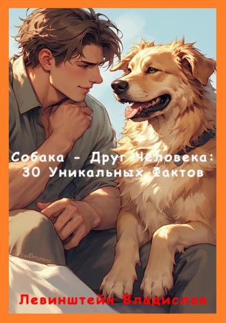 Обложка книги «Собака – Друг Человека: 30 Уникальных Фактов»
