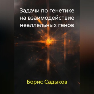 Обложка книги «Задачи по генетике на взаимодействие неаллельных генов»