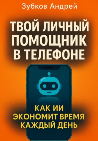 Обложка книги «Твой личный помощник в телефоне: как ИИ экономит время каждый день»