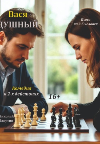 Обложка книги «Пьеса: Вася Душный! Комедия на 3 – 5 человек»