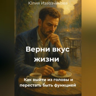 Обложка книги «Верни вкус жизни. Как выйти из головы и перестать быть функцией»