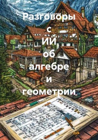 Обложка книги «Разговоры с ИИ об алгебре и геометрии»