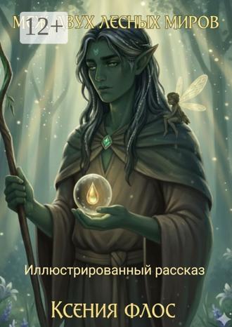 Обложка книги «Меж двух лесных миров. Иллюстрированный рассказ»