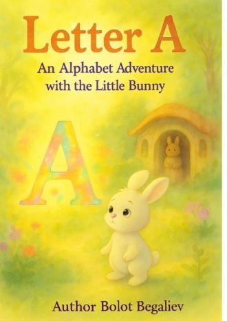 Обложка книги «Letter A: An alphabet adventure with the Little Bunny»