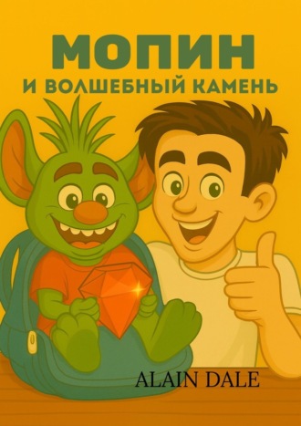 Обложка книги «Мопин и Волшебный камень»