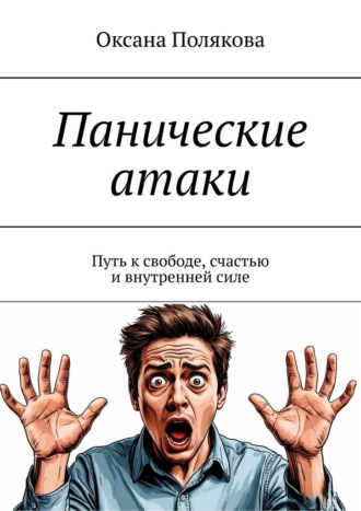 Обложка книги «Панические атаки. Путь к свободе, счастью и внутренней силе»