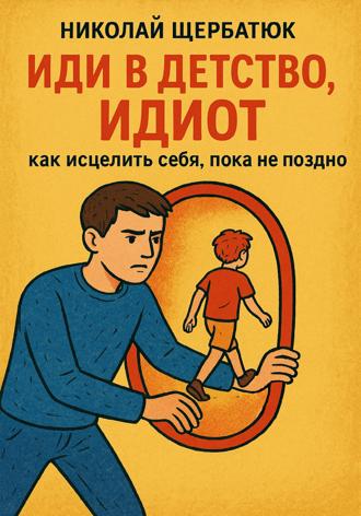Обложка книги «Иди в детство, идиот: как исцелить себя, пока не поздно»