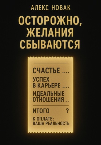 Алекс Новак. Осторожно, желания сбываются