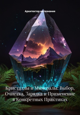 Обложка книги «Кристаллы и Минералы: Выбор, Очистка, Зарядка и Применение в Конкретных Практиках»