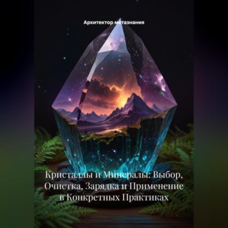 Обложка книги «Кристаллы и Минералы: Выбор, Очистка, Зарядка и Применение в Конкретных Практиках»