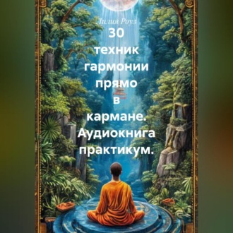 Обложка книги «30 техник гармонии прямо в кармане. Аудиокнига практикум.»