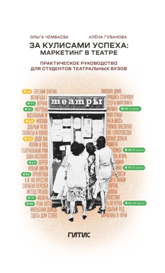 Обложка книги «За кулисами успеха. Маркетинг в театре»