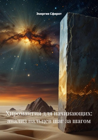 Обложка книги «Хиромантия для начинающих: анализ пальцев шаг за шагом»