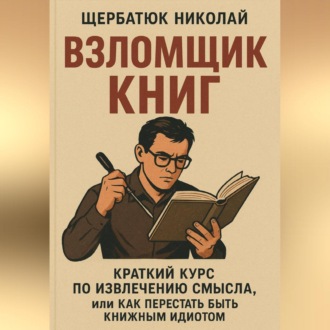 Обложка книги «Взломщик книг: Краткий курс по извлечению смысла, или Как перестать быть книжным идиотом»