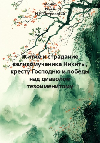 Монах И.О.А Н.Н. Петровский. Житие и страдание великомученика Никиты, кресту Господню и победы над диаволом тезоименитому