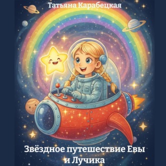Обложка книги «Звёздное путешествие Евы и Лучика»
