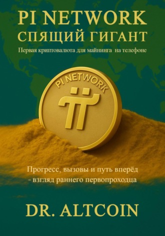 Обложка книги «Pi Network – спящий гигант: первая криптовалюта для майнинга на телефоне»