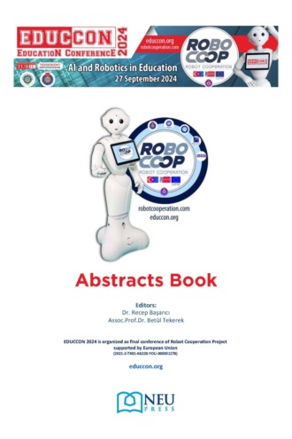 Обложка книги «EDUCCON 2024 AI AND ROBOTICS IN EDUCATION ABSTRACTS BOOK»
