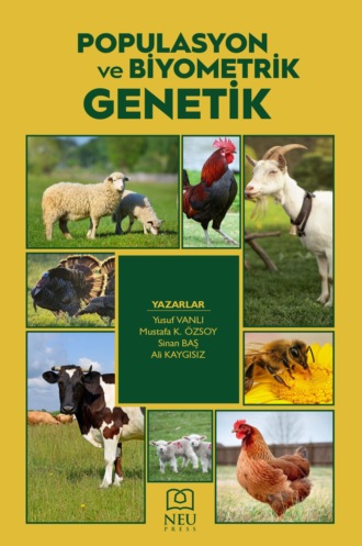 Обложка книги «POPÜLASYON VE BİYOMETRİK GENETİK»