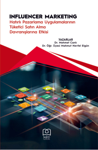 Обложка книги «INFLUENCER MARKETING HATIRLI PAZARLAMA UYGULAMALARININ TÜKETİCİ ALMA DAVRANIŞLARINA ETKİSİ»