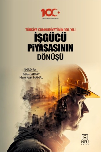 Обложка книги «TÜRKİYE CUMHURİYETİNİN 100. YILI İŞGÜCÜ PİYASASININ DÖNÜŞMÜ»
