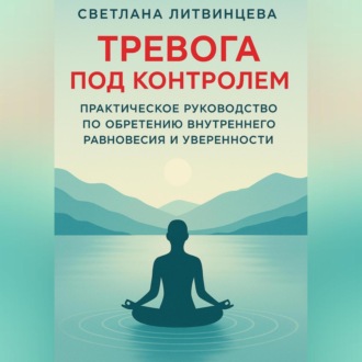 Обложка книги «Тревога под контролем. Практическое руководство по обретению внутреннего равновесия и уверенности.»