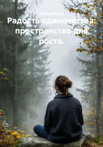 Обложка книги «Радость одиночества: пространство для роста»
