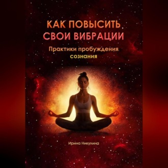 Обложка книги «Как повысить свои вибрации. Практики пробуждения сознания»