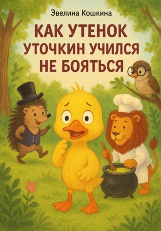 Обложка книги «Как Утенок Уточкин учился не бояться»