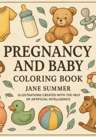 Обложка книги «'Pregnancy and baby' coloring book»