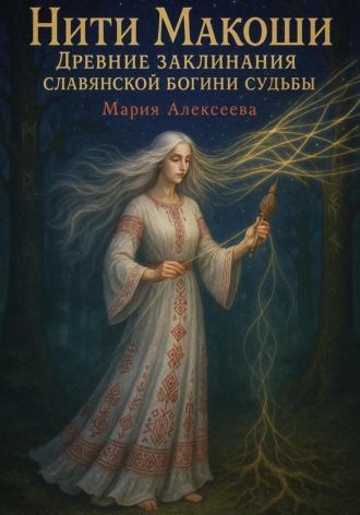 Обложка книги «Нити Макоши. Древние заклинания славянской богини судьбы»